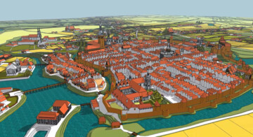 Modelowanie w SketchUp Case Study: Historyczny Poznań w 3D