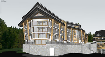 SketchUp w projektach branży hotelarskiej
