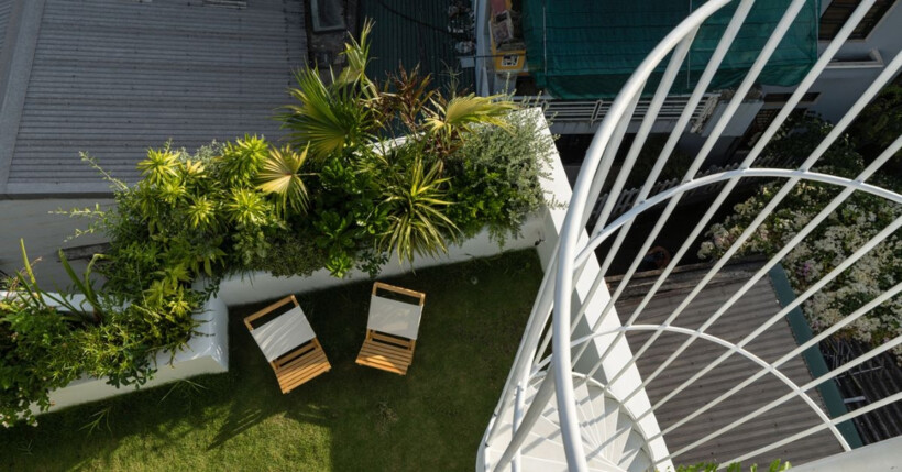 Nowoczesne domy w Wietnamie Case Study: Limdim House Studio