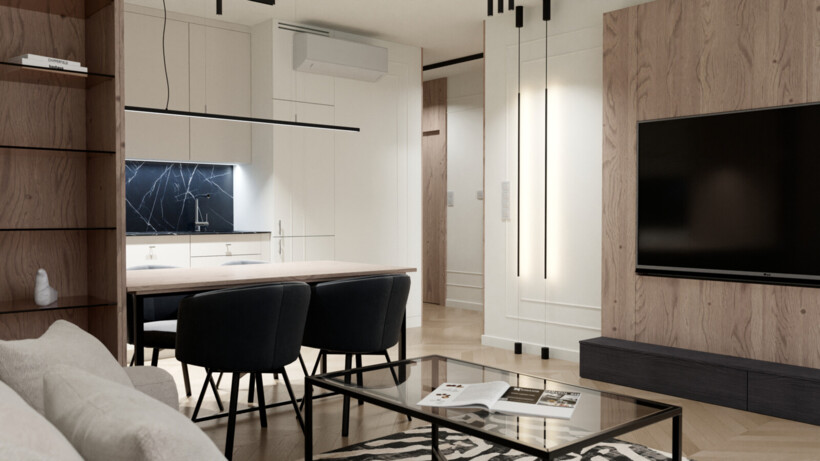 Projektuj z Magdą! Apartament Towarowa